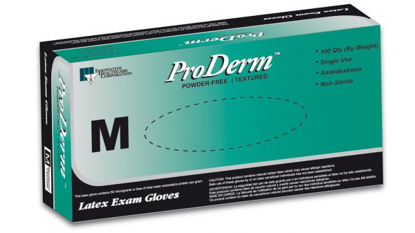 155 – ProDerm™ Latex Exam Gloves - Innovative Healthcare Solutions
