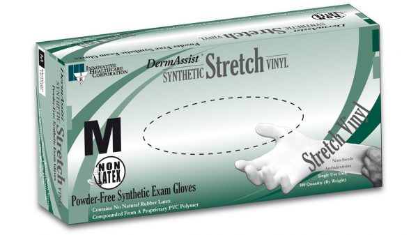 162 – DermAssist® Stretch Vinyl Exam Gloves - Innovative Healthcare Solutions